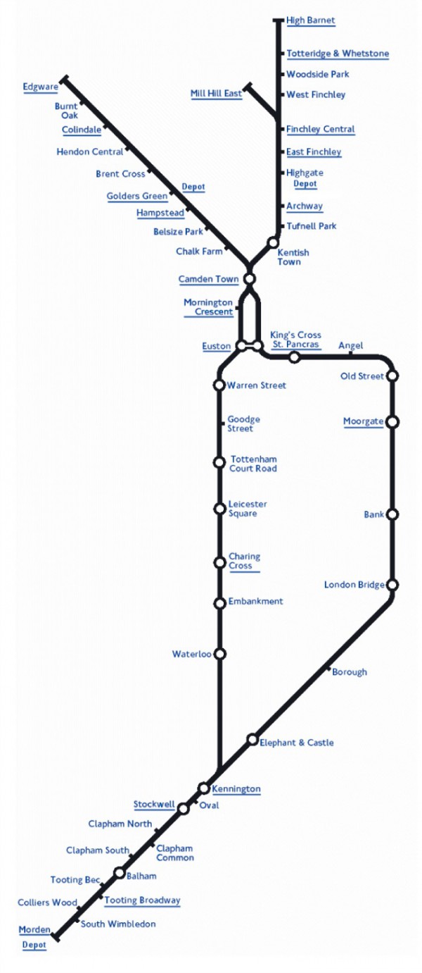 northern line journey times