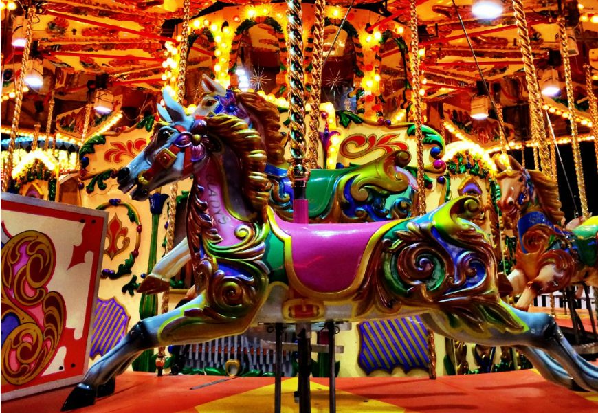 Winter Wonderland fairground