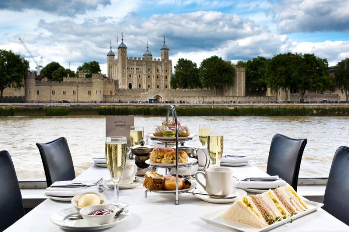 boat trip london afternoon tea