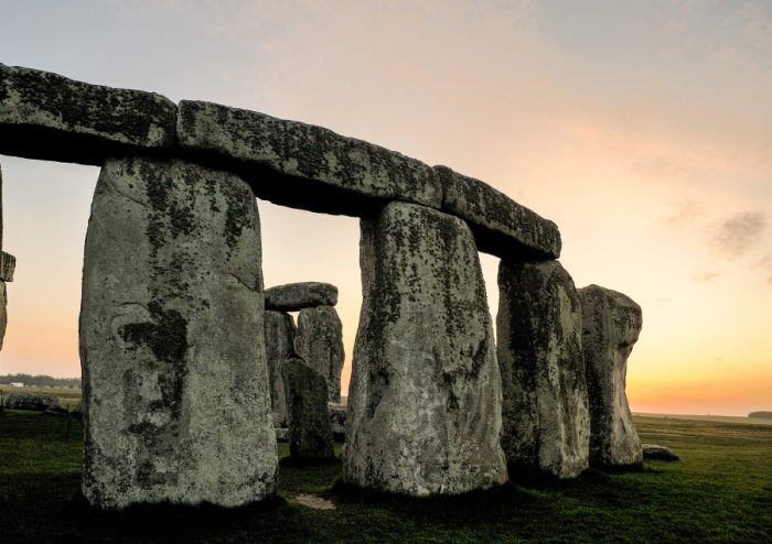 Stonehenge at sunset