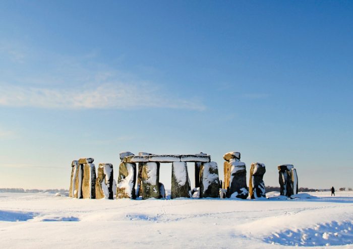 Stonehenge in Winter