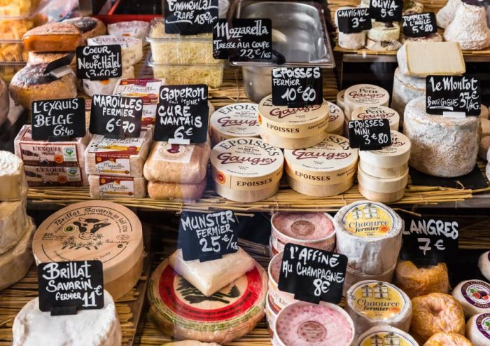 Parisian Cheeses