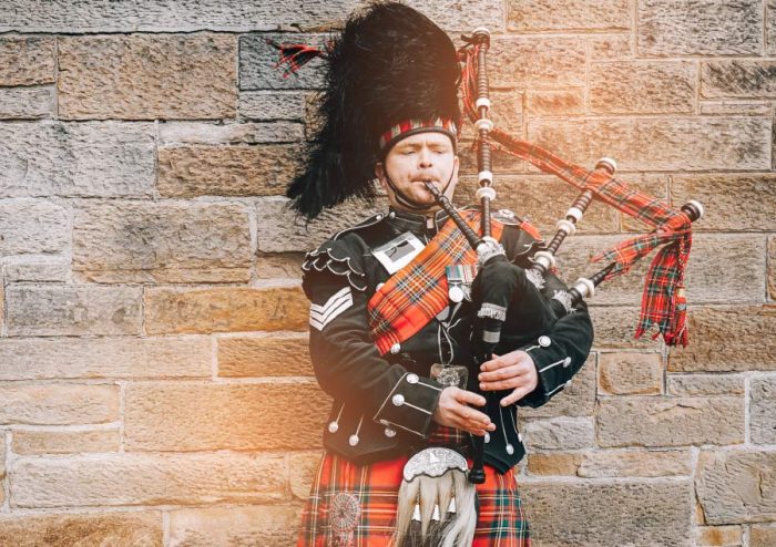 A Bagpiper