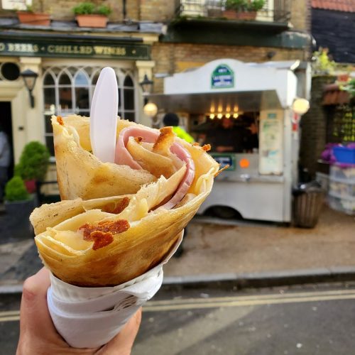 Pancakes on-the-go at La Creperie de Hampstead 