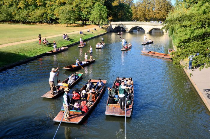 Punting in Cambridge