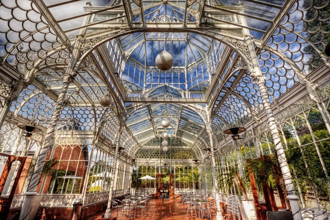 The conservatory at The Horniman Museum 