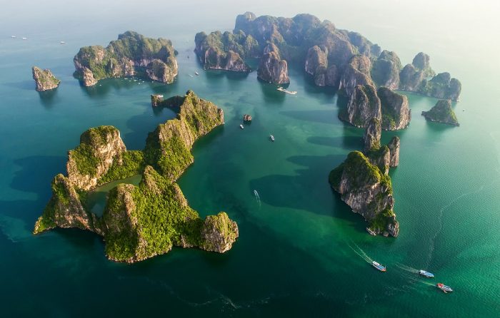 Hạ Long Bay in the Quảng Ninh province of Vietnam