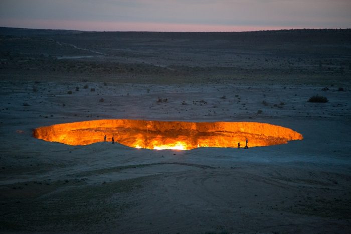 Darvaza Gas Crater, Turkmenistan