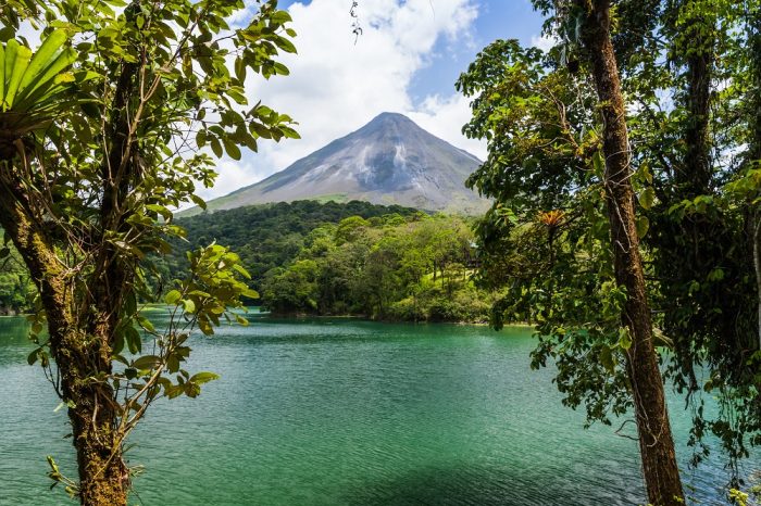 The volcanic island of Cocos, Costa Rica