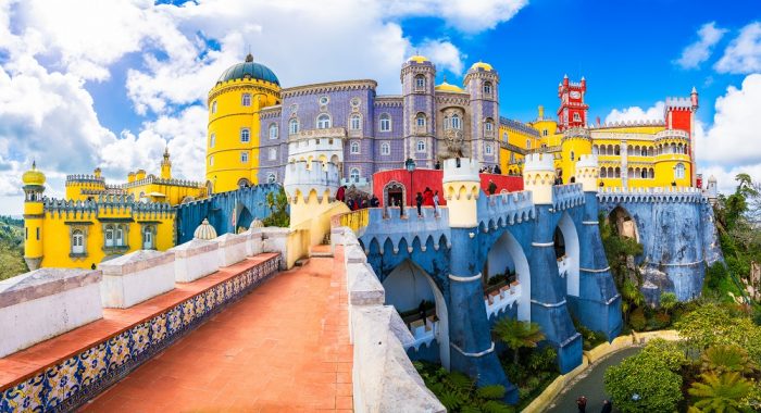 Pena Palace on the Portuguese Riviera 