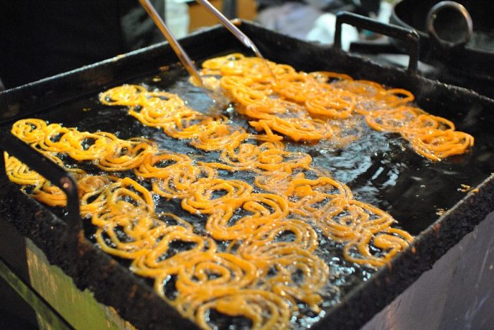 Jalebi cooking in East Ham 