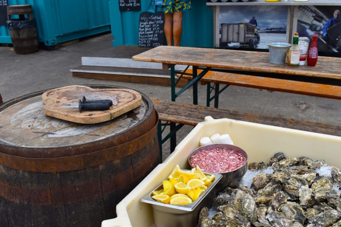 Oysters at Whitstable