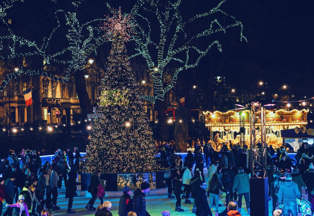 Ice skate in London